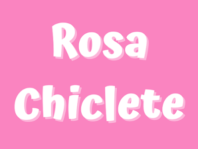 #IFPE021 - ROSA CHICLETE